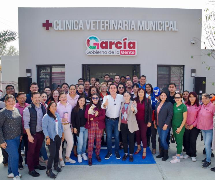 Inauguran en García Clínica Veterinaria