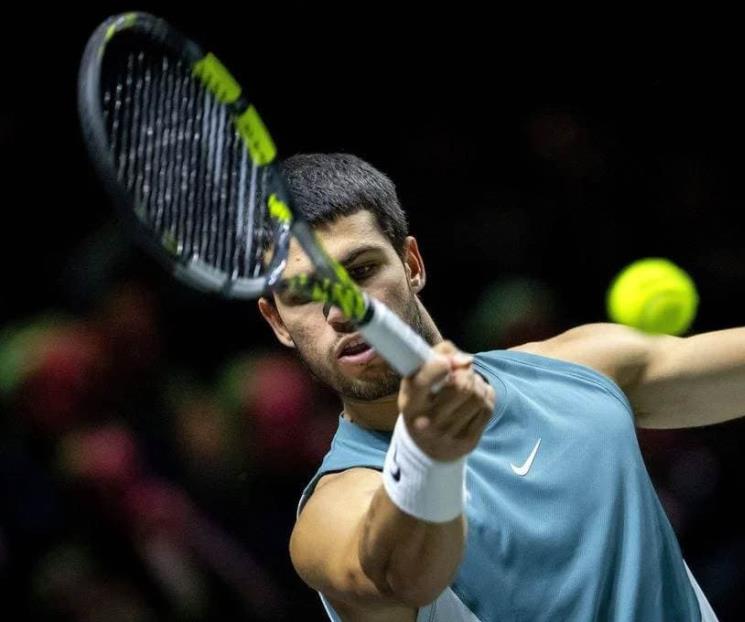 Avanza Alcaraz a los cuartos de final en Rotterdam 