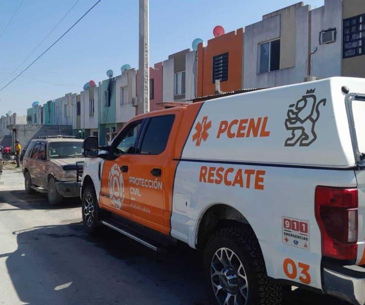 Se incendia vivienda en Cadereyta