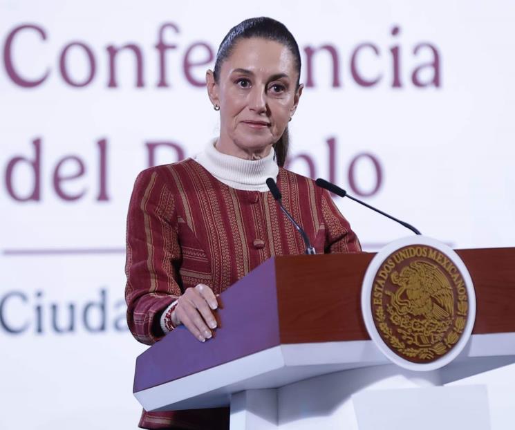 Sheinbaum insiste en que España debe pedir perdón a México