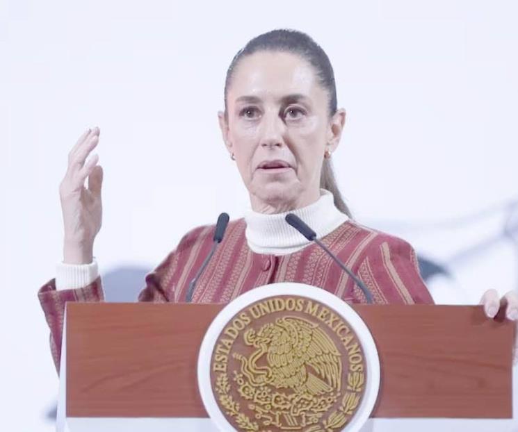 Arremete Claudia contra oficio de EU para eliminar cárteles