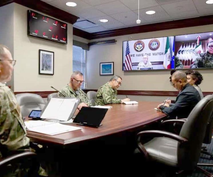 Habla el Comando Norte con Defensa y Marina