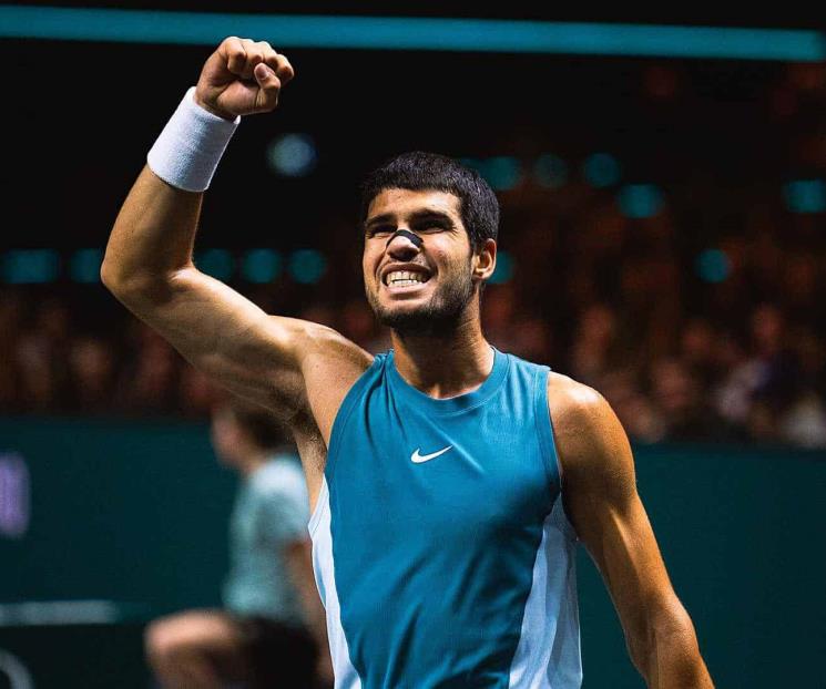 Se corona Carlos Alcaraz en el Torneo de Rotterdam