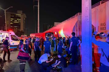 Vinculan a chofer de autob&uacute;s por trenazo