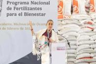 Anuncian la entrega de un millón de toneladas de fertilizantes Anuncian la entrega de un millón de toneladas de fertilizantes