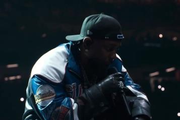 Kendrick Lamar prende el show de medio tiempo del Super Bowl de NFL