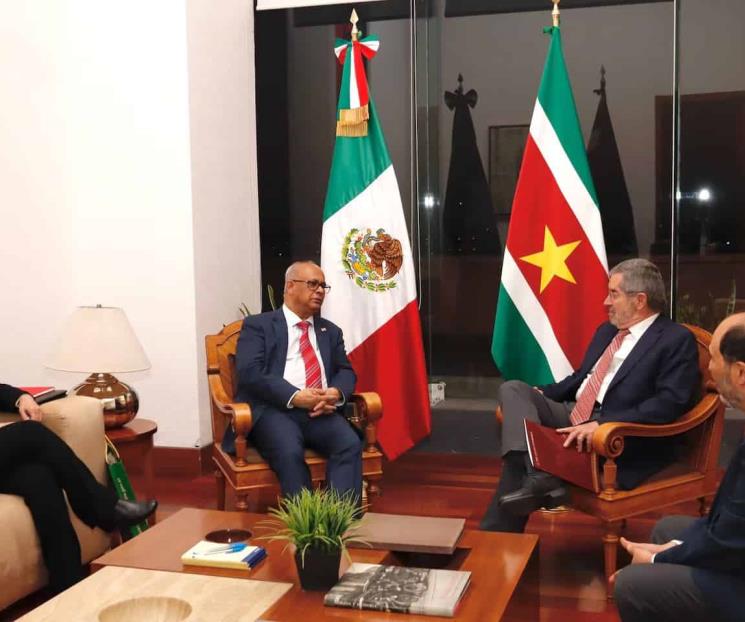 Fortalecen lazos México y Surinam