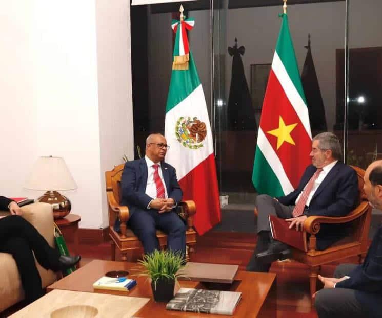 Fortalecen lazos México y Surinam