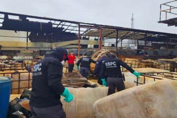 Aseguran narcolaboratorio en Garc&iacute;a