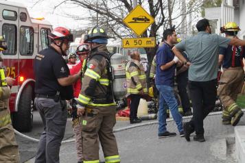 Evacuan a 350 en hospital por incendio