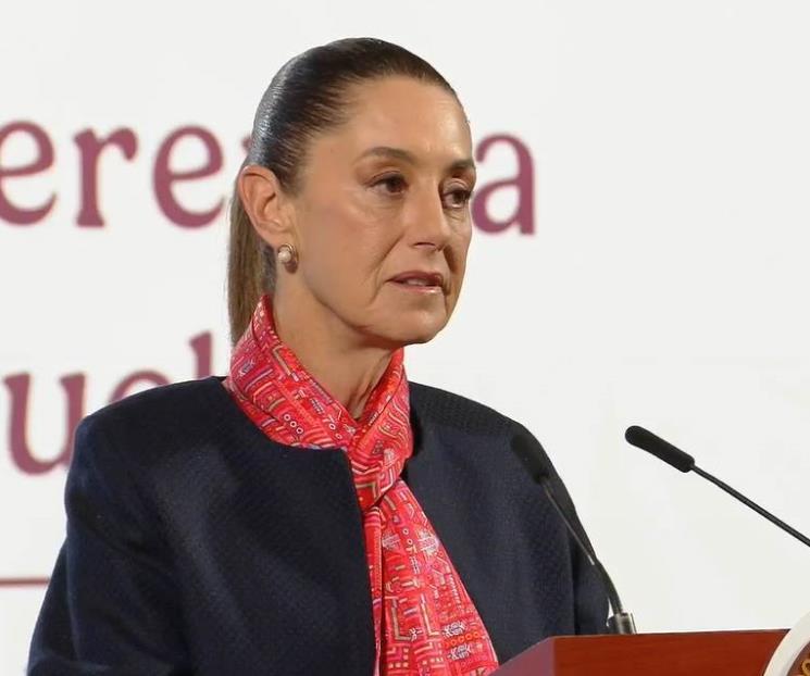 Sheinbaum espera anuncio del 25% de aranceles al acero y aluminio
