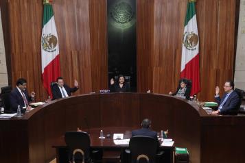 TEPJF pedir&aacute; a cuatro ministros excusarse de votar elecci&oacute;n judicial