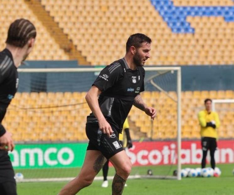 Regresa Gignac a entrenar con Tigres