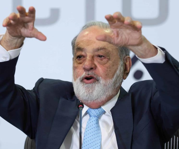 Asegura Slim falta de división de poderes Asegura Slim falta de división de poderes