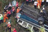 Mueren más de 51 personas en accidente al norte de Guatemala
