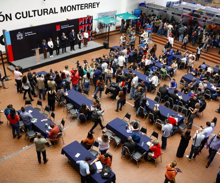 Asisten más de 2 mil 500 a primera Feria del Empleo Monterrey 2025 Asisten más de 2 mil 500 a primera Feria del Empleo Monterrey 2025