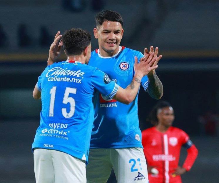 Arrasa Cruz Azul con Real Hope