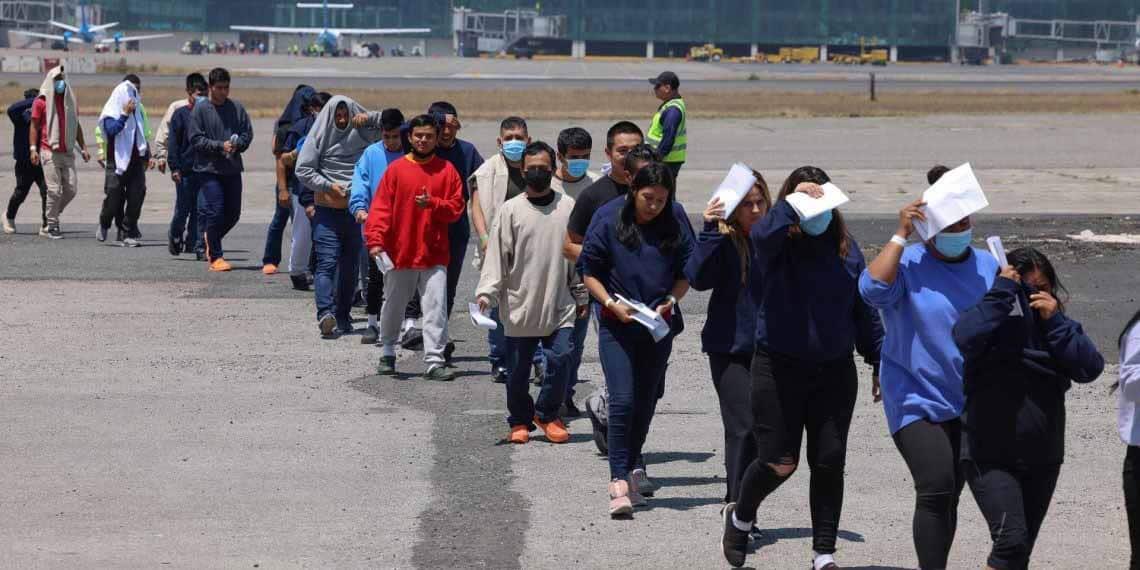 Recibe Guatemala más de 5 mil migrantes en un mes Recibe Guatemala más de 5 mil migrantes en un mes