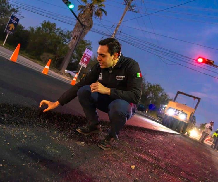 Continúa reconstrucción de carretera Mezquital-Santa Rosa