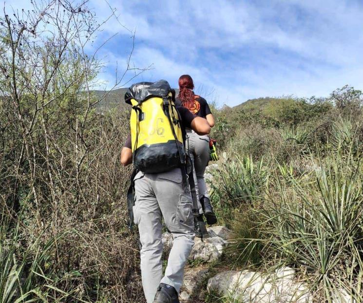 Rescatan a senderista
