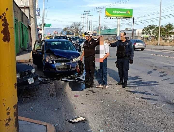 Deja choque dos lesionados en Linares