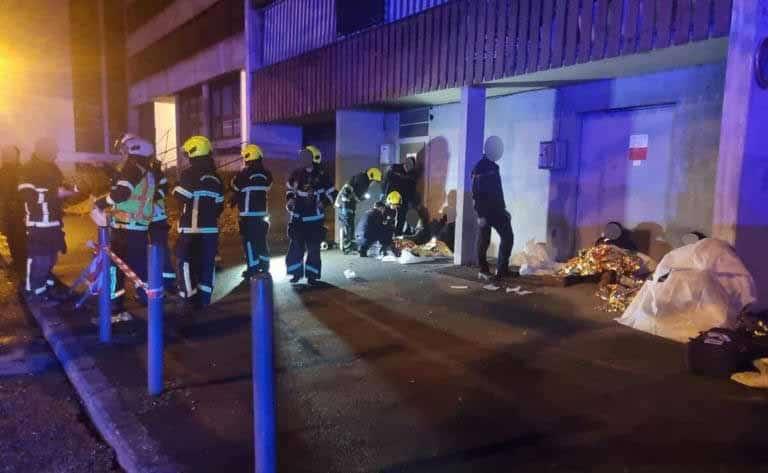 Deja una decena de heridos explosión de granada en Francia Deja una decena de heridos explosión de granada en Francia