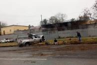 Vuelca en la Carretera Nacional