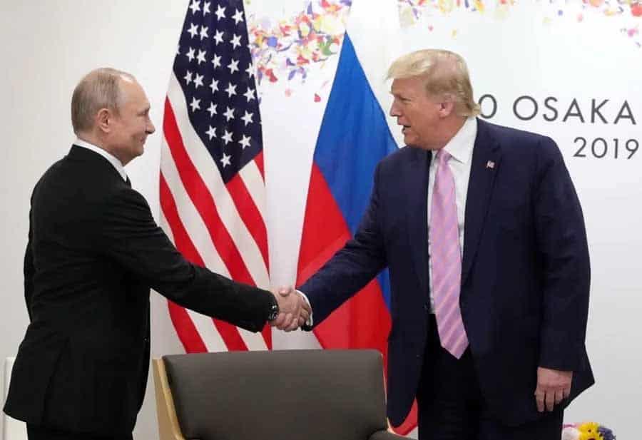 Anuncia Trump acuerdo con Putin para negociar el fin de la guerra