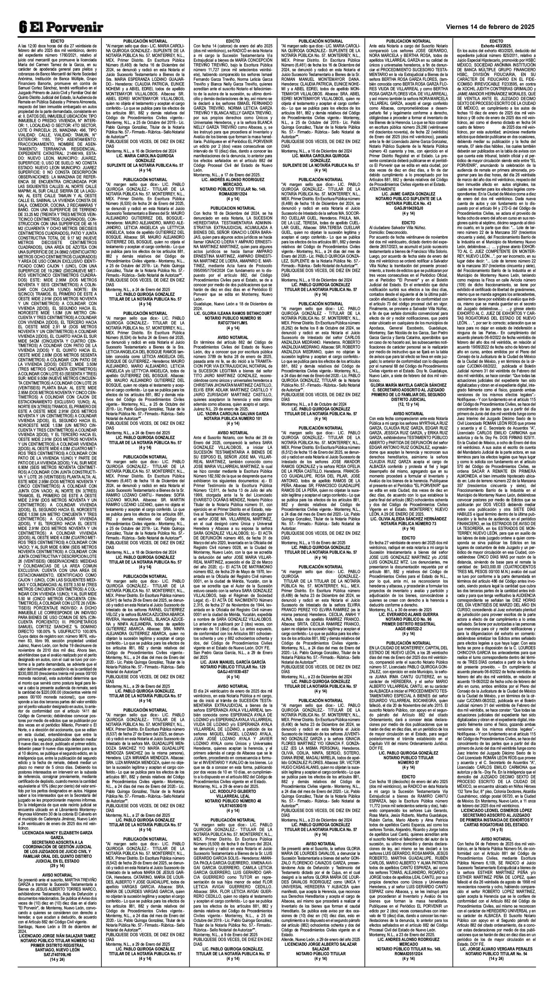 Edictos