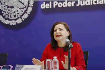 Defiende Magistrada Soto independencia judicial ante cr&iacute;ticas