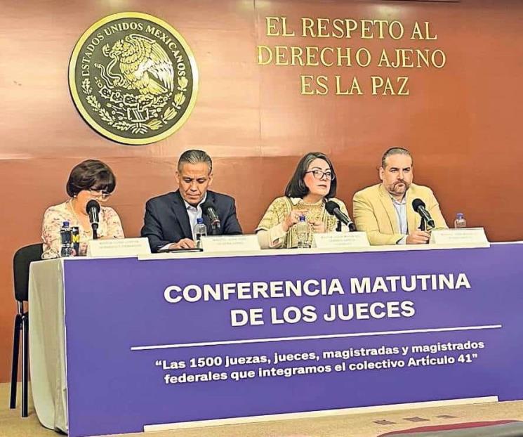 Denunciará CJF a jueces que frenaron la reforma judicial