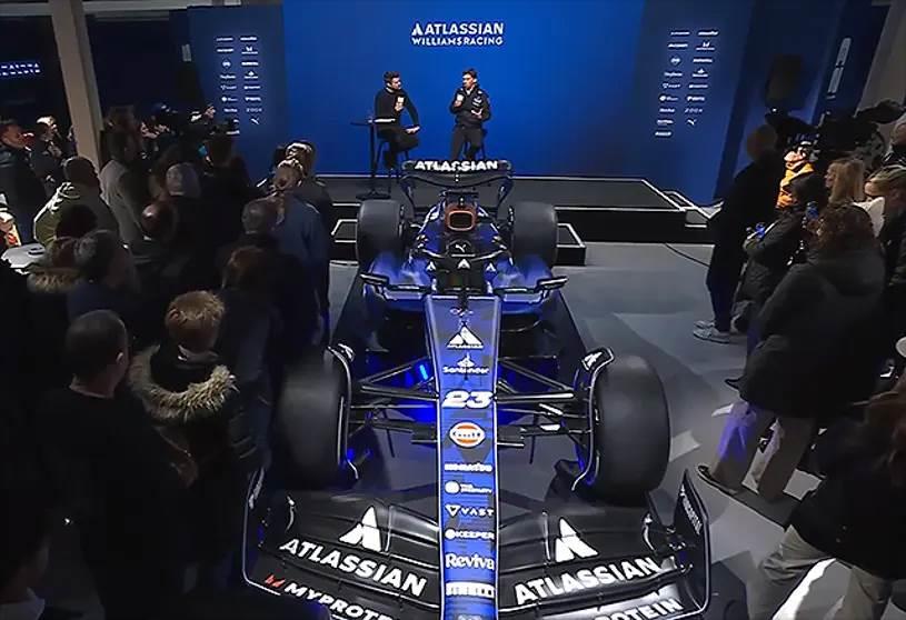 Presentan en Williams auto  para la temporada 2025