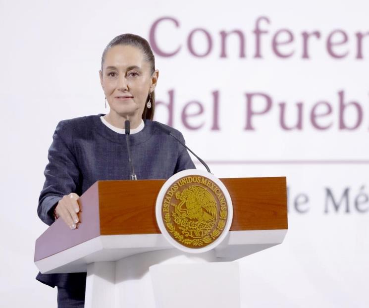 Pide Sheinbaum a EU compartir información sobre los cárteles