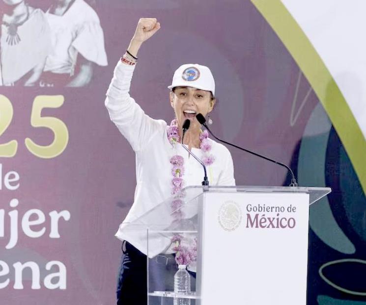 Sheinbaum envía mensaje de apoyo al Papa y respalda a migrantes