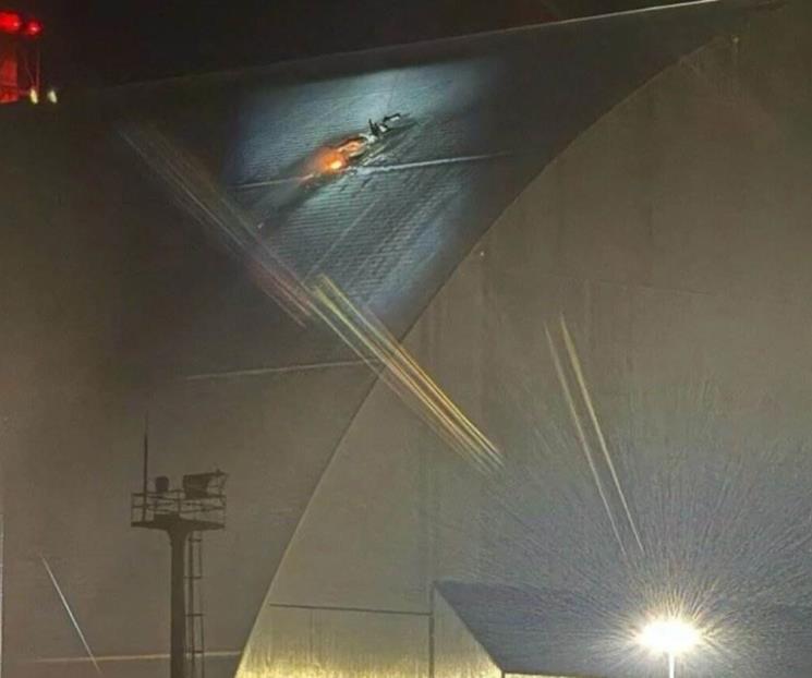 Impacta dron en el ‘sarcófago’ de Chernóbil