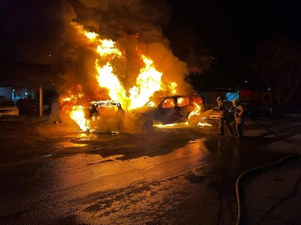 Causa incendio en taller pérdidas millonarias en Cadereyta Causa incendio en taller pérdidas millonarias en Cadereyta