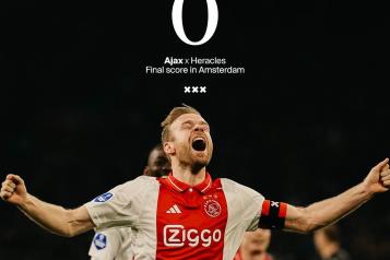 Golea el Ajax y toman la cima en la Eredivisie de Holanda