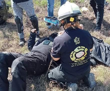 Derrapa en su moto en Allende
