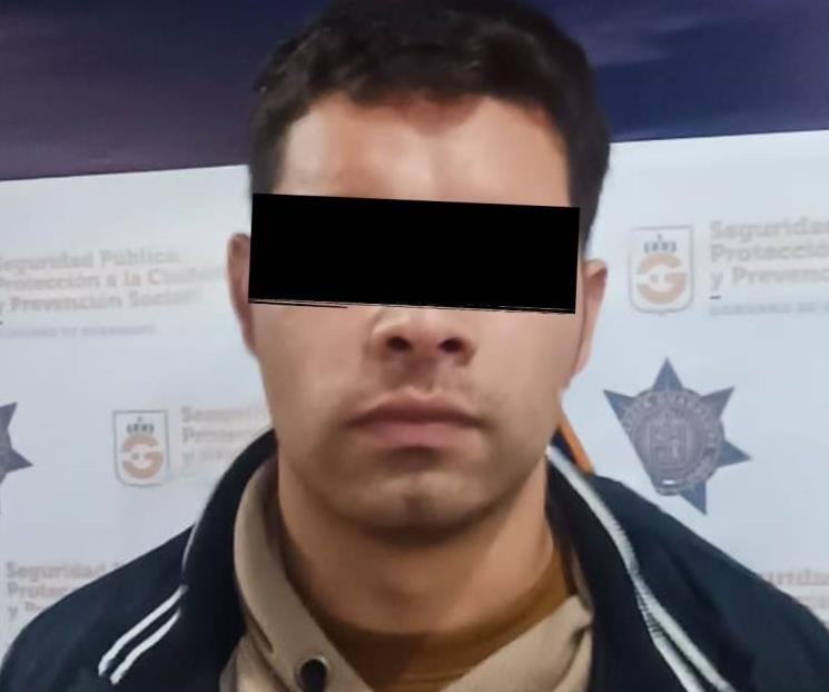 Cae asaltante tras seguirlo mediante cámaras de seguridad