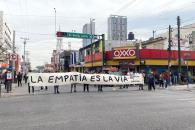 Colectivos civiles se unen a protesta Colectivos civiles se unen a protesta