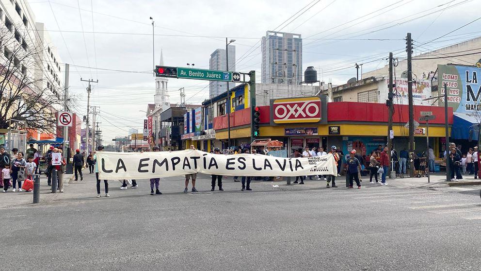 Colectivos civiles se unen a protesta