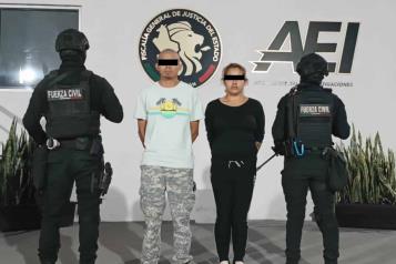 Arrestan a pareja con drogas en Zuazua