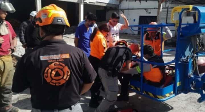 Trabajador resulta lesionado por descarga eléctrica en Guadalupe Trabajador resulta lesionado por descarga eléctrica en Guadalupe