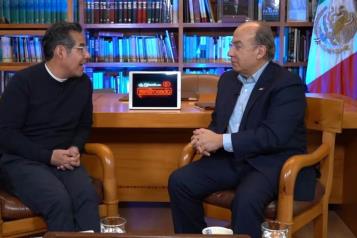 Niega Calderón haber robado y rechaza rumores de alcoholismo