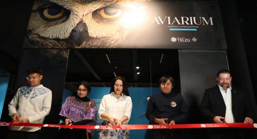 Inauguran exposición Aviarium en Toluca Inauguran exposición Aviarium en Toluca