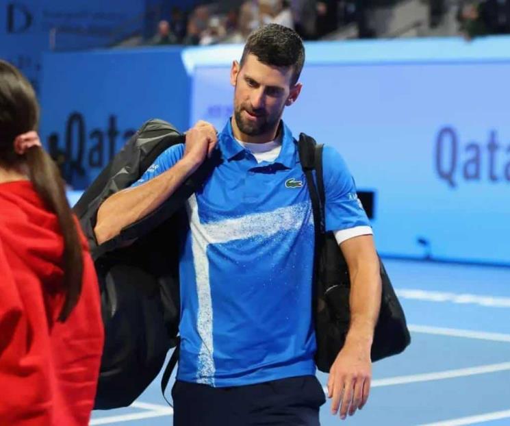 Queda Novak Djkovic fuera de ATP 500 en Doha