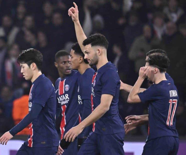 PSG aplasta 7-0 al Stade Brestois y califica a octavos de Champions