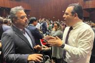 Revisará Víctor Pérez el tema del tren Nuevo Laredo-Monterrey Revisará Víctor Pérez el tema del tren Nuevo Laredo-Monterrey