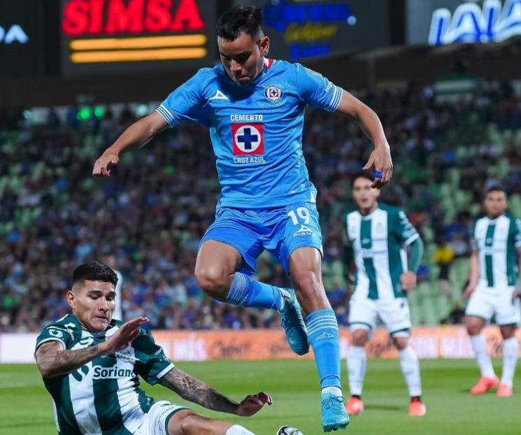Se impone Cruz Azul al Santos