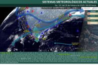 Frente frío 28 impacta México; se esperan lluvias torrenciales Frente frío 28 impacta México; se esperan lluvias torrenciales